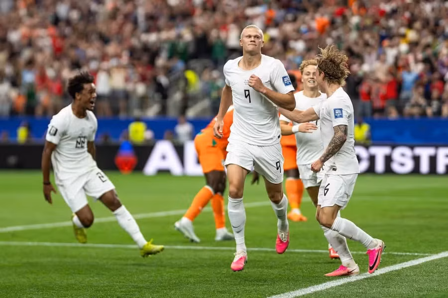 Haaland đang thể hiện phong độ rực sáng tại World Cup 2026