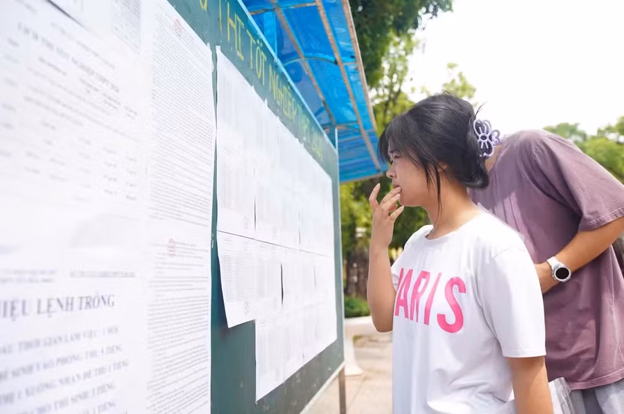 Đề thi môn Toán năm nay được đánh giá đáp ứng mục tiêu xét tốt nghiệp và xét tuyển đại học.