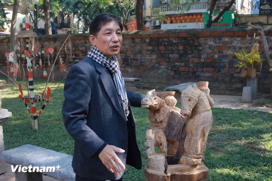 Nhà nghiên cứu Đặng Minh Tâm. (Ảnh: Minh Anh/Vietnam+)