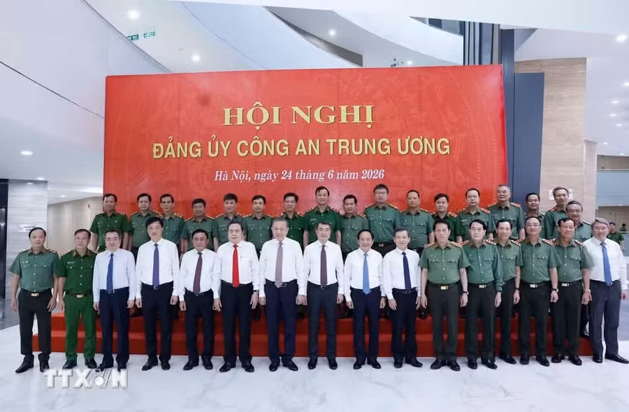 Tổng Bí thư, Chủ tịch nước Tô Lâm và các đại biểu. Ảnh: Thống Nhất/TTXVN