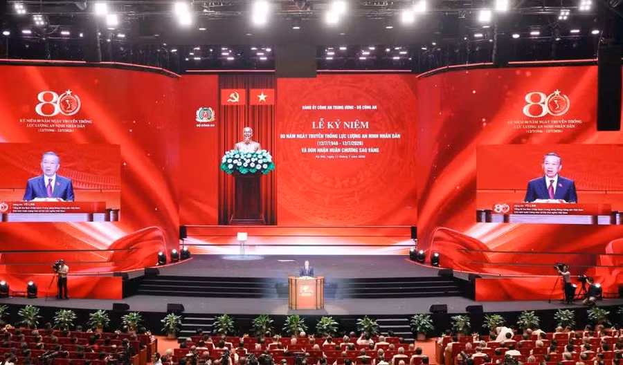 Tổng Bí thư, Chủ tịch nước Tô Lâm phát biểu chỉ đạo. Ảnh: Phạm Kiên/TTXVN