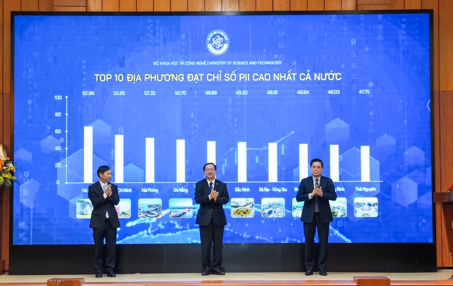 Hà Nội, TP.HCM và Hải Phòng dẫn đầu top 10 địa phương có chỉ số đổi mới sáng tạo cao Hà Nội, TP.HCM và Hải Phòng dẫn đầu top 10 địa phương có chỉ số đổi mới sáng tạo cao