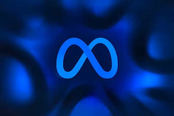 Nhãn hiệu Meta. Ảnh: TheVerge
