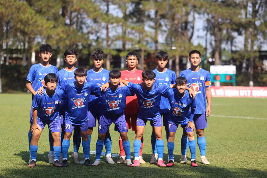 U17 LPBank HAGL đã có chiến thắng 3 sao tương đối dễ dàng. Ảnh: Văn Ngọc