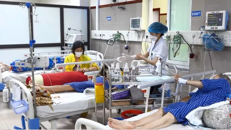 Các bệnh nhân được cấp cứu ban đầu tại Bệnh viện Đa khoa Lạng Sơn