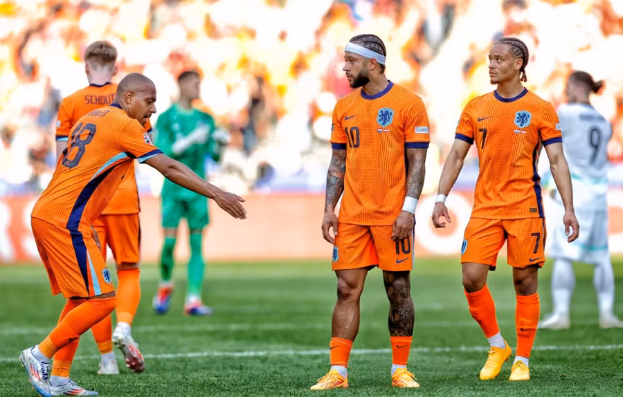 Các chân sút Hà Lan vẫn phung phí khá nhiều cơ hội. Ảnh: UEFA