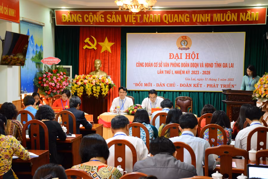 Quang cảnh Đại hội. Ảnh: Lam Nguyên Quang cảnh Đại hội. Ảnh: Lam Nguyên