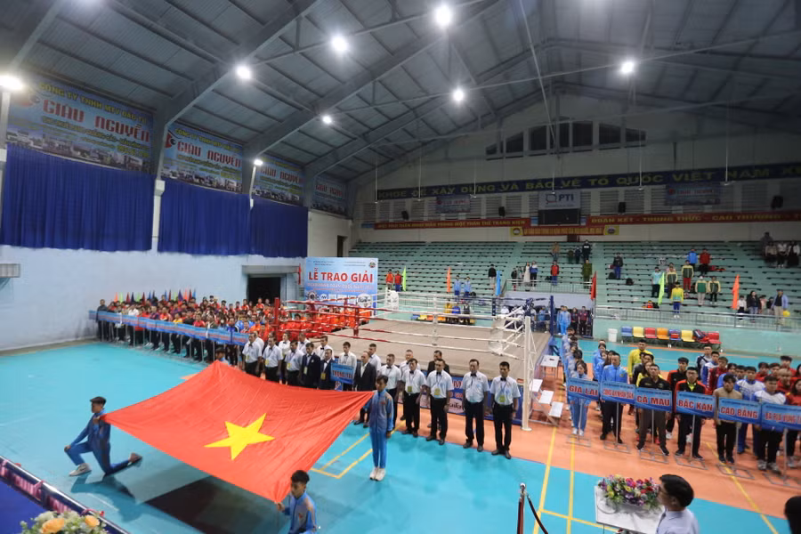 Giải đấu đã quy tụ 39 đoàn về tranh tài. Ảnh: Văn Ngọc Giải đấu đã quy tụ 39 đoàn về tranh tài. Ảnh: Văn Ngọc