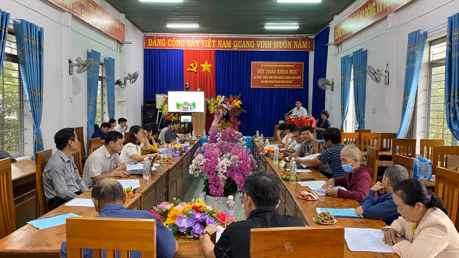 Quang cảnh hội thảo. Ảnh: Quang Ngọc Quang cảnh hội thảo. Ảnh: Quang Ngọc