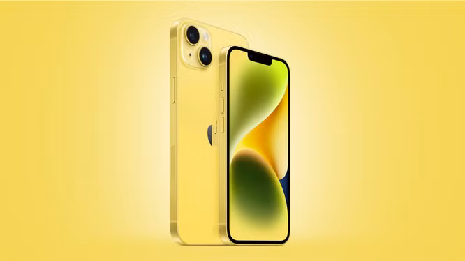 Phiên bản màu vàng của iPhone 14 và iPhone 14 Plus. Ảnh nguồn internet Phiên bản màu vàng của iPhone 14 và iPhone 14 Plus. Ảnh nguồn internet