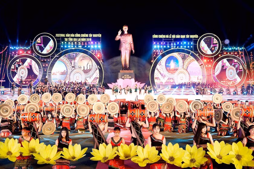 Festival văn hóa cồng chiêng tỉnh Gia Lai sẽ diễn ra vào tháng 11-2023. Ảnh: Đức Thụy