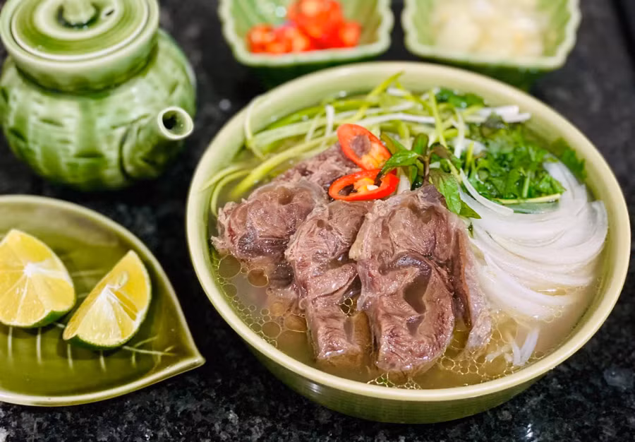 Món phở bò Hà Nội. Ảnh nguồn Vinwonders.com
