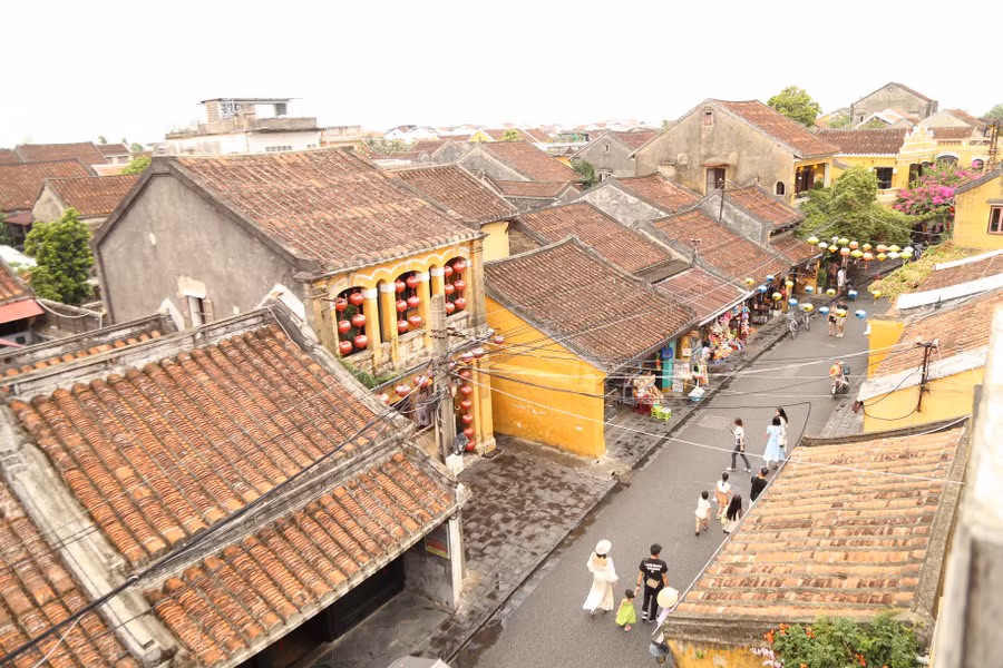 Đường Trần Phú (Hội An). Ảnh: Phương Vi