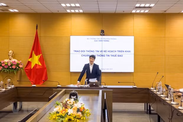 Ông Nguyễn Phong Nhã-Phó Cục trưởng Cục Viễn thông (Bộ Thông tin và Truyền thông). Ảnh: Minh Sơn/Vietnam+