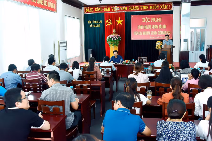Quang cảnh hội nghị. Ảnh: Đức Thụy
