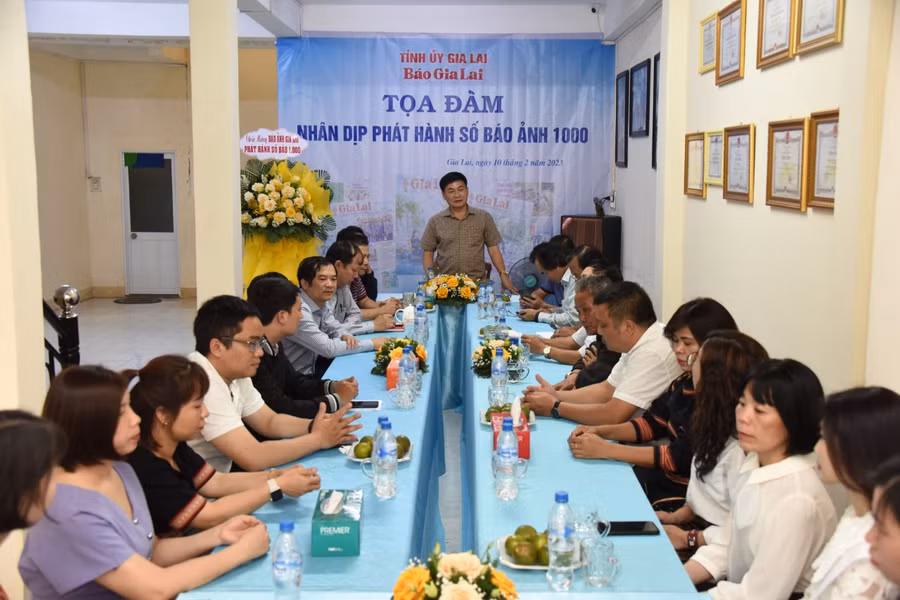 Quang cảnh buổi tọa đàm. Ảnh: Đức Thụy