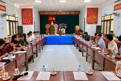 Giám sát công tác phòng cháy chữa cháy và cứu nạn cứu hộ tại phường Quy Nhơn Tây.