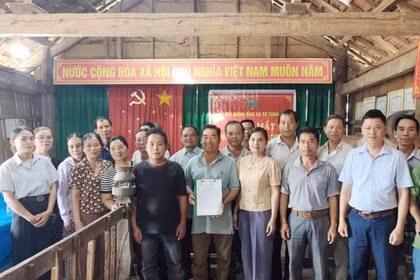 Xã Tơ Tung thành lập Tổ hội nghề nghiệp trồng và chăm sóc chanh dây
