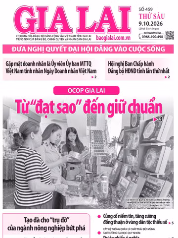 Báo Gia Lai số thứ sáu ngày 9-10-2026
