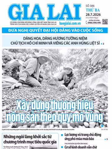 Báo Gia Lai số thứ ba ngày 28-7-2026