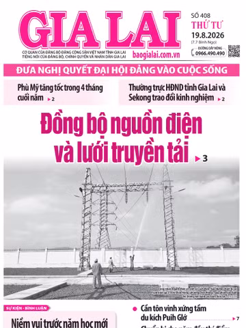 Báo Gia Lai số thứ tư ngày 19-8-2026
