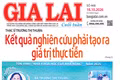 Báo Gia Lai số cuối tuần ngày 18-10-2026
