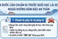 Trước buổi học lái xe ngoài đường, những khâu an toàn nào cần được kiểm tra?