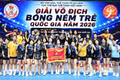 Đội nữ U20 Gia Lai giành huy chương vàng tại Giải vô địch bóng ném trẻ quốc gia 2026