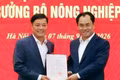 Ông Lê Trọng Yên làm Thứ trưởng Bộ Nông nghiệp và Môi trường