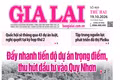 Báo Gia Lai số thứ hai ngày 19-10-2026