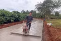 Tăng tốc hoàn thiện đường giao thông nông thôn