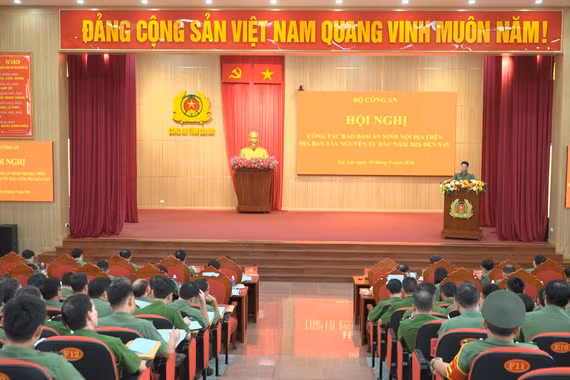 Bộ Công an tổ chức Hội nghị công tác bảo đảm an ninh nội địa trên địa bàn Tây Nguyên
