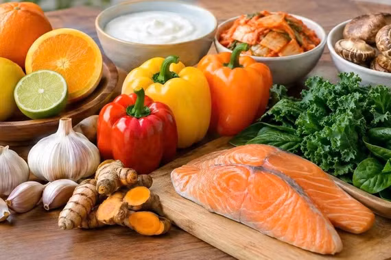 Ngoài gừng, 8 thực phẩm sau giúp cơ thể tăng sức đề kháng