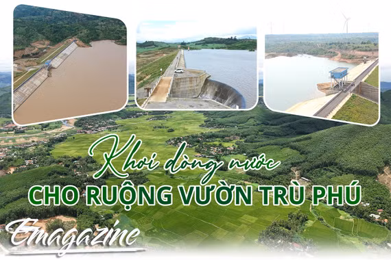 Khơi dòng nước cho ruộng vườn trù phú