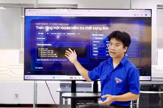 Nam sinh sư phạm và hành trình sáng tạo cùng AI