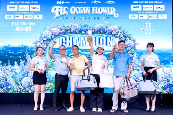 Hơn 700 golfer tham gia Giải FLC Ocean Flower Golf Championship 2026