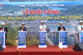 Khởi công Dự án Thủy điện Sê San 4A mở rộng