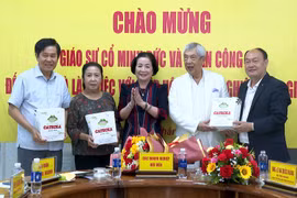 Giáo sư Cổ Minh Đức thăm, làm việc với Hiệp hội Doanh nghiệp tỉnh Gia Lai