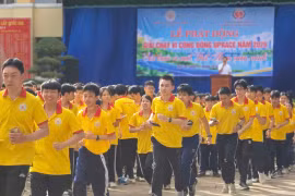 Gia Lai: Hơn 1.000 học sinh, vận động viên hưởng ứng Giải chạy trực tuyến vì cộng đồng UpRace 2026