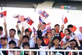 Dàn cổ động viên cuồng nhiệt của Festival Bóng đá Quốc tế U14 Gia Lai 2026