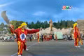 Đặc sắc biểu diễn cờ người ở Phố núi 