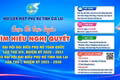 Hội Liên hiệp Phụ nữ tỉnh Gia Lai tổ chức cuộc thi trực tuyến tìm hiểu Nghị quyết Đại hội đại biểu Phụ nữ toàn quốc lần thứ XIV, nhiệm kỳ 2026-2031 và Nghị quyết Đại hội đại biểu Phụ nữ tỉnh Gia Lai lần thứ I, nhiệm kỳ 2025-2030. Ảnh: ĐVCC