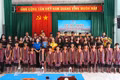 Câu lạc bộ Cồng chiêng Thanh thiếu nhi xã Ia Krái ra mắt. Ảnh: Chu Hằng