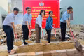 Ủy ban MTTQ Việt Nam xã Tuy Phước khởi công xây nhà "Đại đoàn kết" cho hộ nghèo