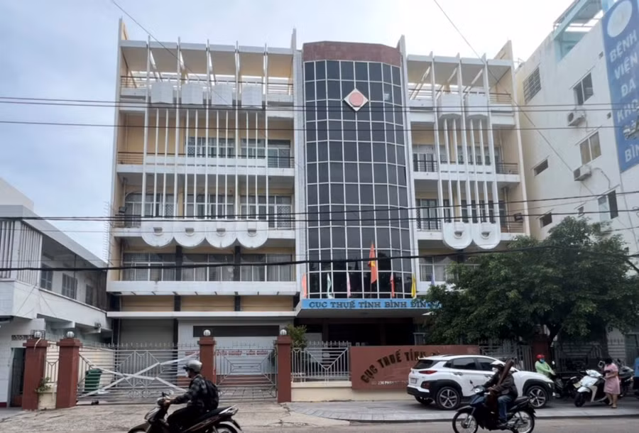 Trụ sở làm việc cũ của Cục Thuế Bình Định. Ảnh: Hoàng Trọng