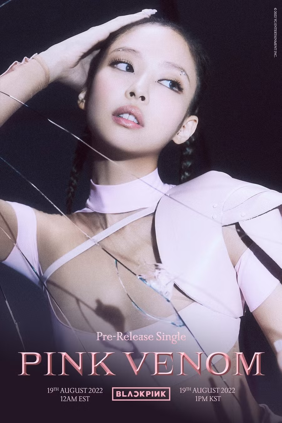 Poster, trailer quảng bá MV mới của Blackpink hiện gây bão mạng xã hội. Ảnh: YG