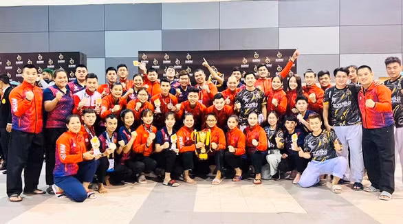 Đoàn vận động viên Silat Việt Nam. Ảnh nguồn TTO