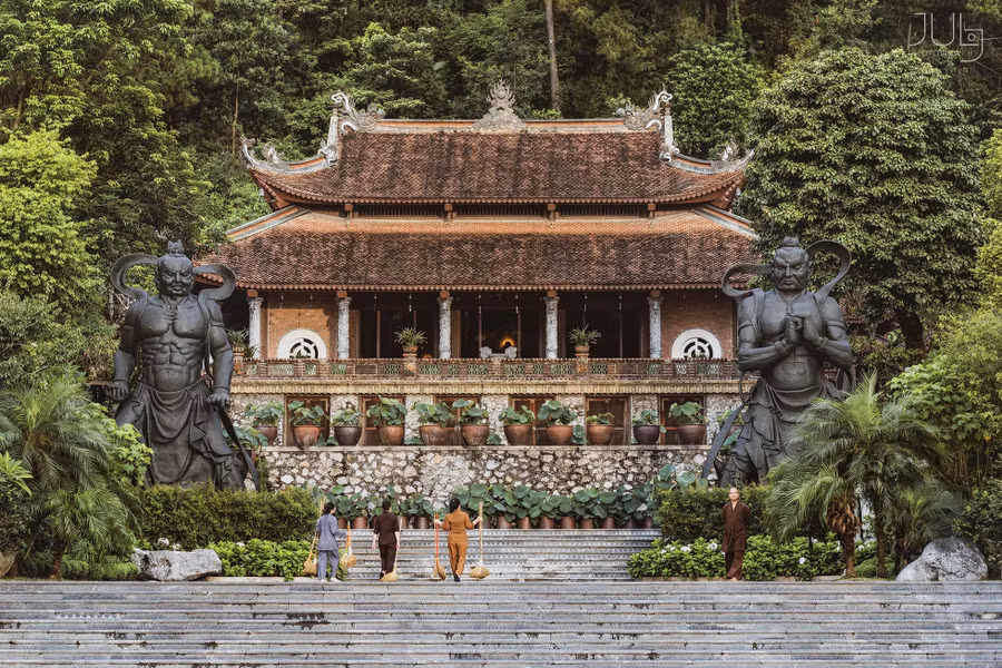 Địa Tạng Phi Lai Tự. Ảnh: Facebook Địa Tạng Phi Lai Tự