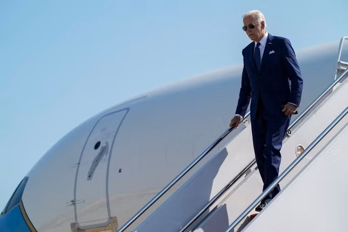 Hơn 1/2 cử tri đảng Dân chủ được khảo sát không nghĩ rằng Tổng thống Joe Biden nên tái ứng cử trong cuộc bầu cử tổng thống năm 2024. Ảnh: Reuters