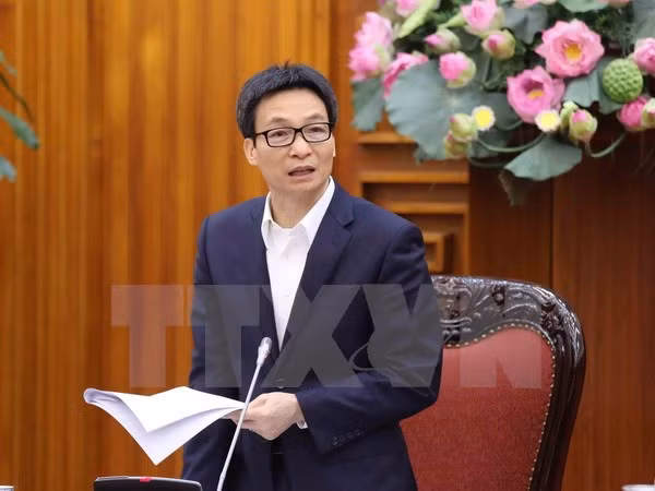Phó Thủ tướng Vũ Đức Đam, Trưởng Ban Chỉ đạo Nhà nước về Du lịch phát biểu. Phó Thủ tướng Vũ Đức Đam, Trưởng Ban Chỉ đạo Nhà nước về Du lịch phát biểu.